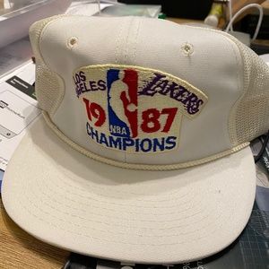 1987 Los Angeles Lakers NBA Championship Cap Never Worn